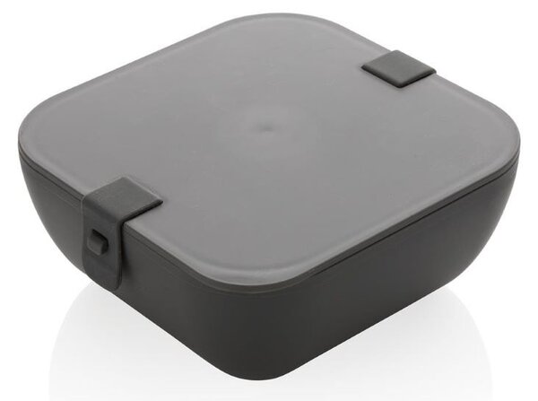 Čtvercový svačinový box 2,4 L, XD Design, antracitový