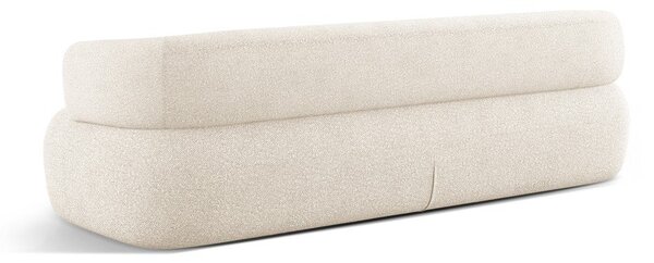 Béžová pohovka z textilie bouclé 226 cm Jenny – Micadoni Home