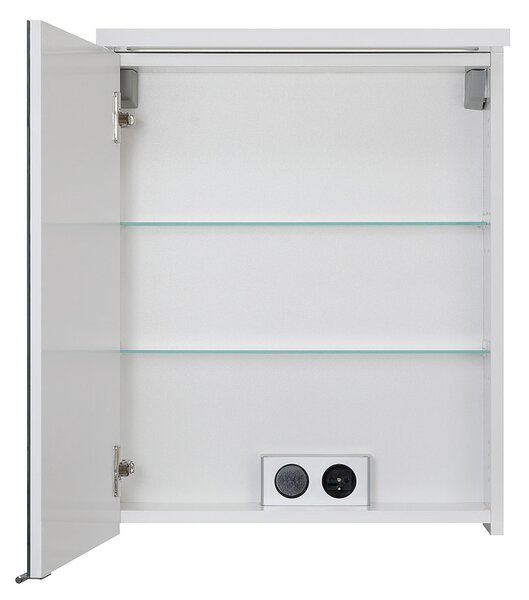 Comodo Zrcadlová skříňka závěsná s LED osvětlením Elite W 50 ZS P/L