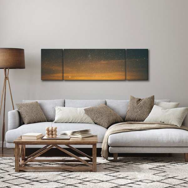 Obraz hvězdného nebe (170x50 cm)