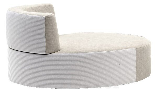 Varaschin Kulaté široké křeslo dvoubarevné Belt, Varaschin, průměr 135x70 cm, venkovní látka kat. B barva dle vzorníku
