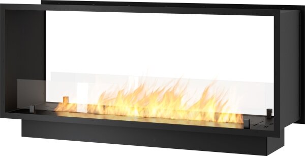 InFire - Vestavěný BIO krb 48,5x123,5 cm 6kW černá