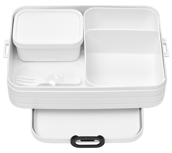 Bento svačinový box Large, 1,5l, Mepal, bílý