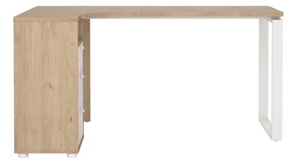 Pracovní stůl s deskou v dubovém dekoru 100x150 cm Sign – Tvilum