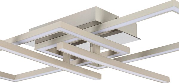 STROPNÍ LED SVÍTIDLO, 50/43/7,6 cm Novel - Stropní svítidla
