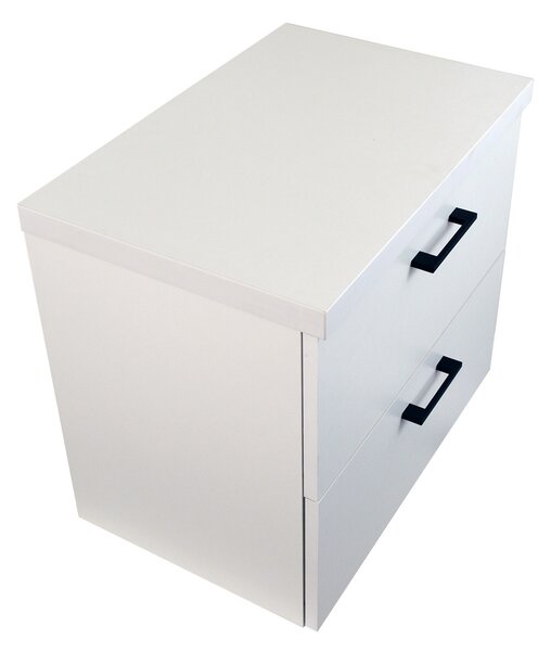Comodo Koupelnová skříňka pod deskové umyvadlo Agria W 60-HD - bílá/bílá