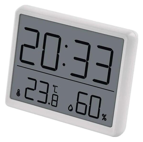 Bezdrátový teploměr s vlhkoměrem 1xCR2032 bílá