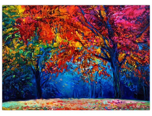 Obraz malby přírody (70x50 cm)