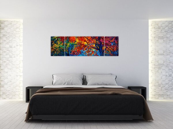 Obraz malby přírody (170x50 cm)