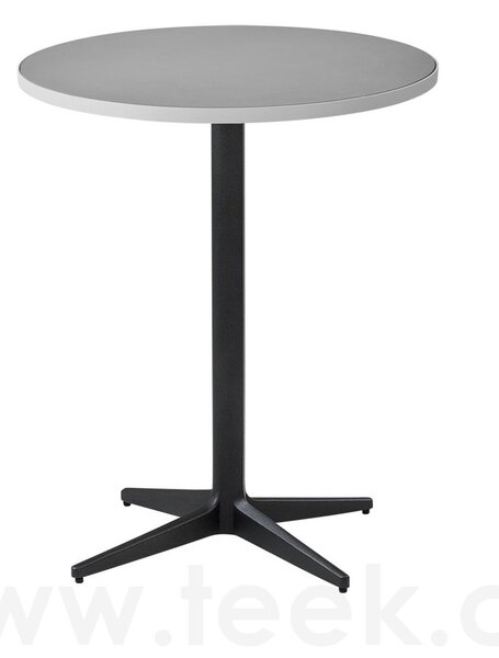 Cane-line Rám pro bistro stolek Drop, Cane-line, 57x57x73 cm, rám hliník barva lava grey