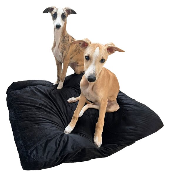 Měkký polštář pro psa/kočku ROYAL PET 75x60 cm, černý