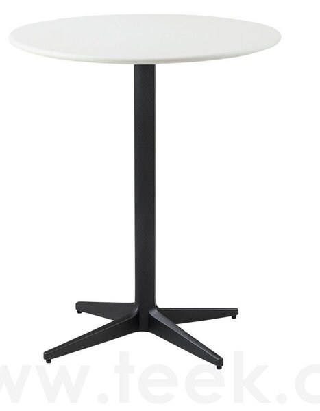 Cane-line Rám pro bistro stolek Drop, Cane-line, 57x57x73 cm, rám hliník barva lava grey