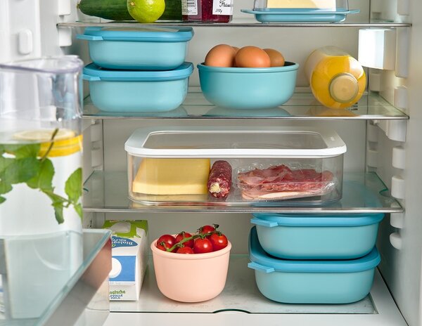 Set misek Rectangular, 500+1000+2000ml, Mepal, bílý