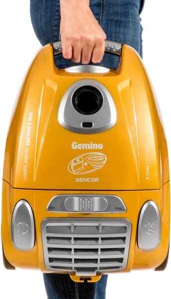 Sencor - Sáčkový/bezsáčkový vysavač 4,5 l/3 l 700W/230V zlatá