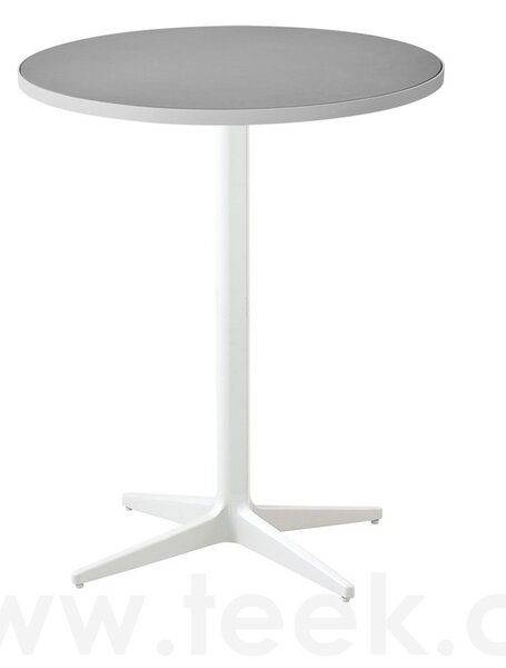 Cane-line Rám pro bistro stolek Drop, Cane-line, 57x57x73 cm, rám hliník barva lava grey