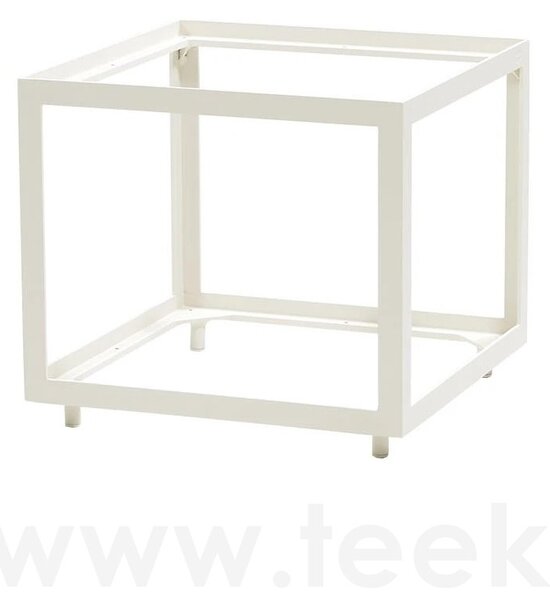 Cane-line Rám pro konferenční stolek Level, Cane-line, čtvercový 48x48x42 cm, hliník barva lava grey
