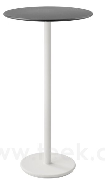 Cane-line Rám pro barový stolek Go, Cane-line, kulatá základna 40x102 cm, hliník barva lava grey
