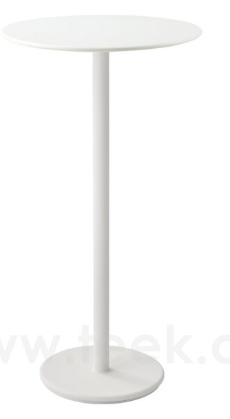 Cane-line Rám pro barový stolek Go, Cane-line, kulatá základna 40x102 cm, hliník barva lava grey