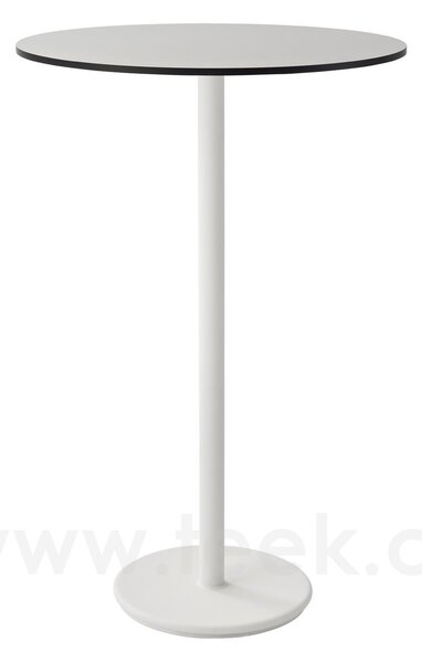Cane-line Rám pro barový stolek Go, Cane-line, kulatá základna 40x102 cm, hliník barva lava grey