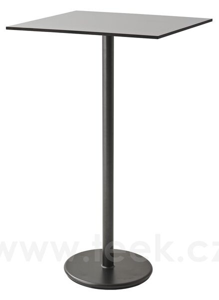 Cane-line Rám pro barový stolek Go, Cane-line, kulatá základna 40x102 cm, hliník barva lava grey