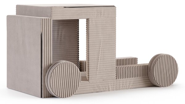 Rozkládací pohovka VARIANT BÉŽOVÁ SZTRUKS 160x80