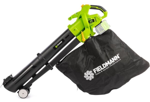 Fieldmann - Akumulátorový zahradní vysavač a fukar 20V