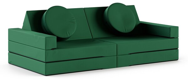 Rozkládací pohovka VARIANT ZELENÁ voděodoná 160x80