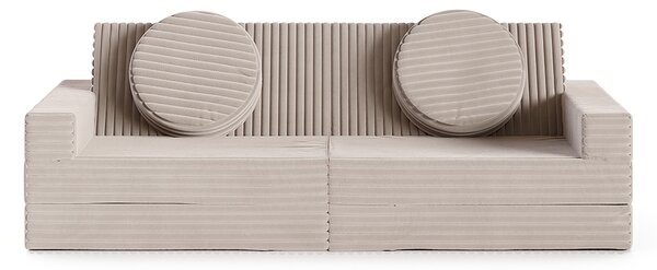 Rozkládací pohovka VARIANT BÉŽOVÁ SZTRUKS 160x80