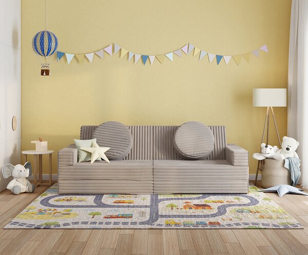 Rozkládací pohovka VARIANT BÉŽOVÁ SZTRUKS 160x80