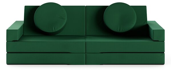 Rozkládací pohovka VARIANT ZELENÁ voděodoná 160x80