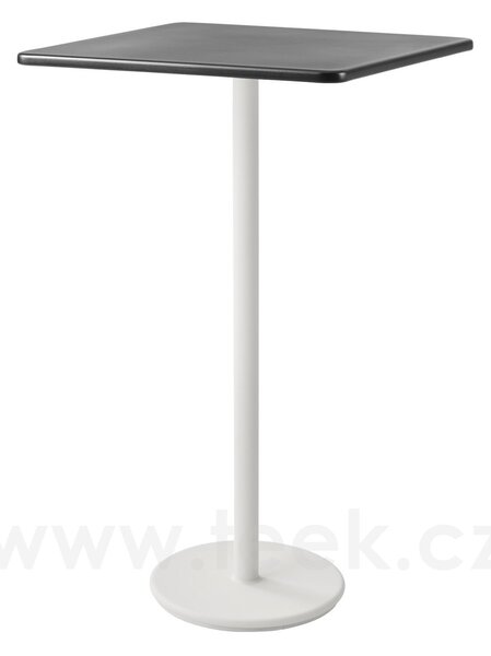 Cane-line Rám pro barový stolek Go, Cane-line, kulatá základna 40x102 cm, hliník barva lava grey