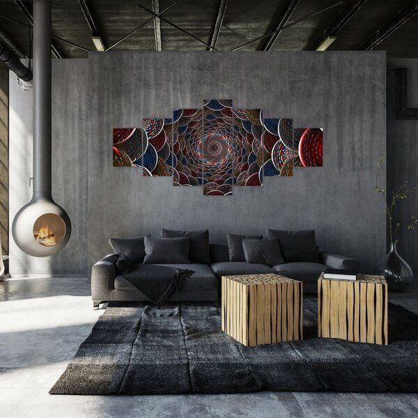 Obraz - Vír (210x100 cm)