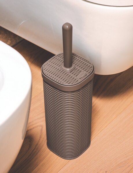 STEFANPLAST Štětka na toaletu/WC, hnědá STEFANPLAST
