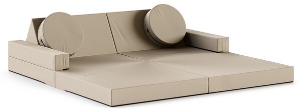Rozkládací pohovka VARIANT BÉŽOVÁ voděodoná 160x80