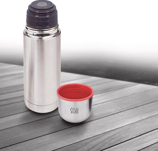 Termoska z nerezové oceli, 500ml, Iris Barcelona, stříbrná