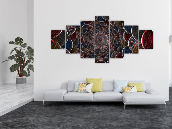 Obraz - Vír (210x100 cm)