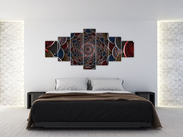 Obraz - Vír (210x100 cm)