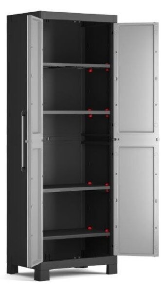 KIS Detroit 96341000270 Skříň vysoká, šířka 65 cm, šedá