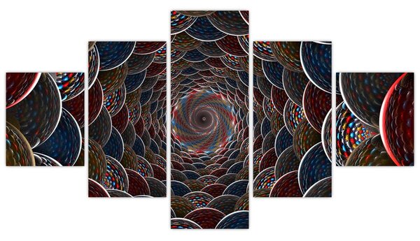 Obraz - Vír (125x70 cm)