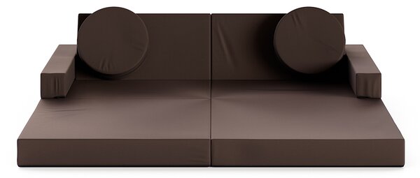 Rozkládací pohovka VARIANT HNĚDÁ voděodoná 160x80