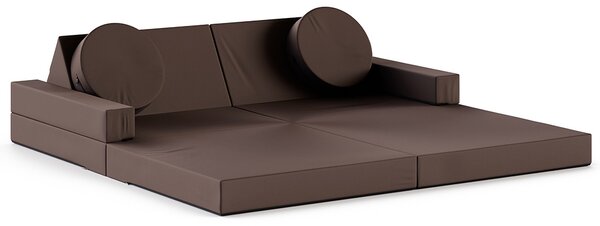 Rozkládací pohovka VARIANT HNĚDÁ voděodoná 160x80