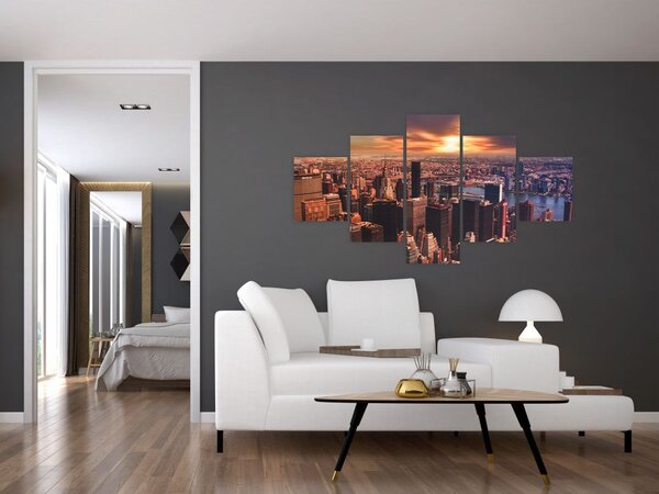 Obraz - Pohled na metropoli (125x70 cm)
