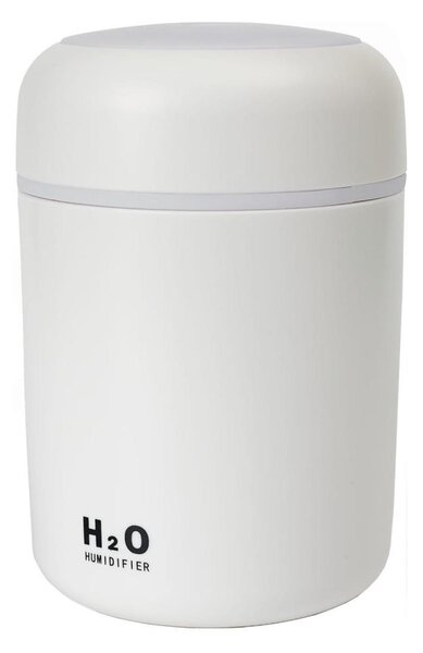 LED RGB Ultrazvukový aroma difuzér a zvlhčovač vzduchu LED/2W 300ml bílá