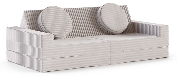 Rozkládací pohovka VARIANT ŠEDÁ SZTRUKS 160x80