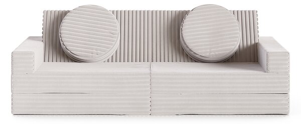 Rozkládací pohovka VARIANT ŠEDÁ SZTRUKS 160x80