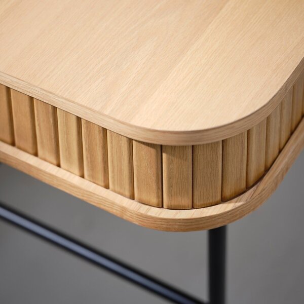 Pracovní stůl v dekoru dubu 60x120 cm Nola – Unique Furniture