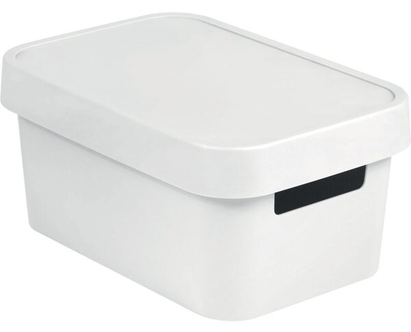 Curver Úložný box INFINITY 4,5l s víkem bílý CURVER