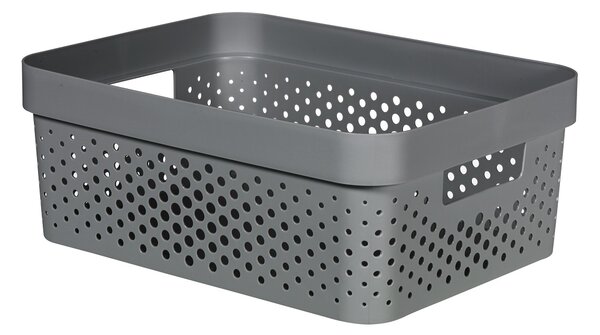 Curver Infinity 245679 Box 11 L, tmavě šedý recyklovaný
