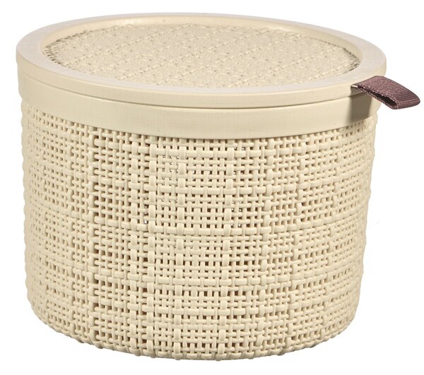 Curver JUTE 245374 Úložný koš 2 L, béžový CURVER