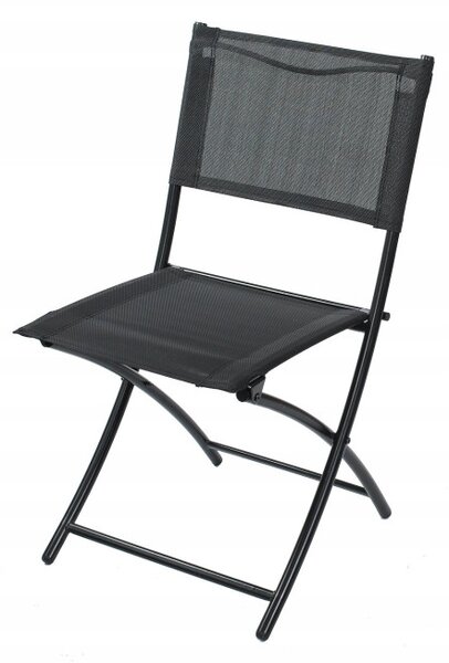 Set dvou zahradních židlí SIESTA černý